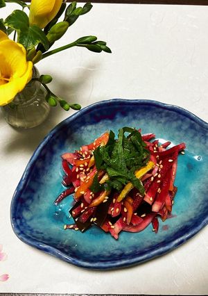 紅芯大根の甘酢漬け♡-レシピのメイン写真