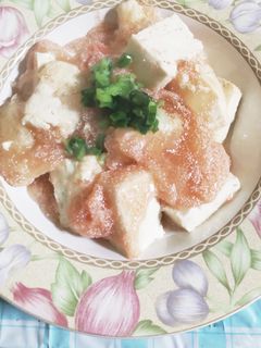 おかずにもう一品!明太豆腐の湯豆腐☆-レシピのメイン写真