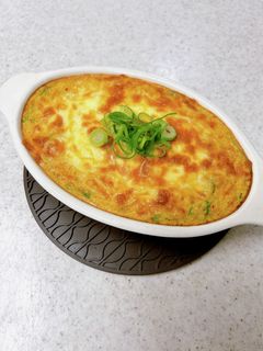 長芋とろろのチーズ焼き④腸活キムチえのき-レシピのメイン写真