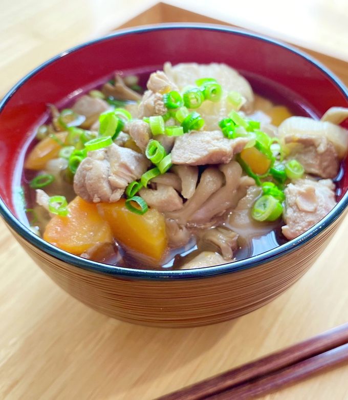 具だくさん根菜けんちんうどん by けやきクリニック 【クックパッド