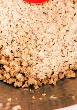 豚そぼろ　茹でてアクとり　大人味-レシピのメイン写真