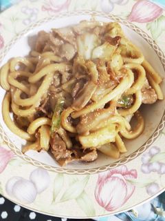 ☆新感覚!明太クリーム焼きうどん☆-レシピのメイン写真