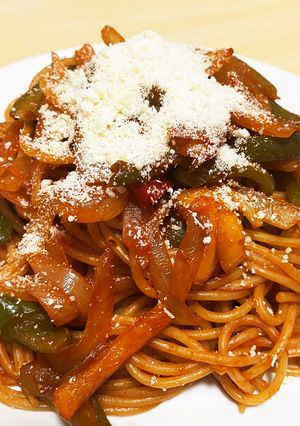 節約、ナポリタン-レシピのメイン写真