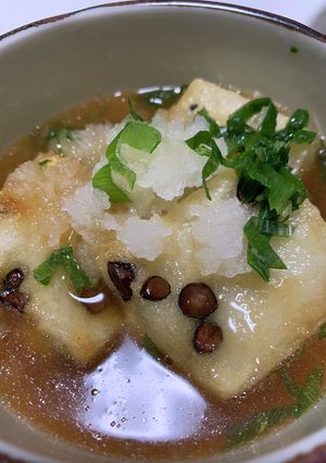 豆餅の揚げ出し-レシピのメイン写真