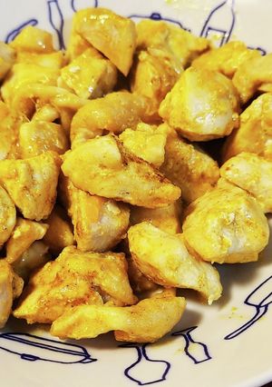 簡単☆むね肉のカレーチーズ炒め-レシピのメイン写真