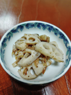 れんこんの煮物-レシピのメイン写真