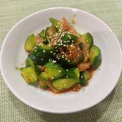 รูปของ オイキムチ風！15分簡単キムチキュウリ