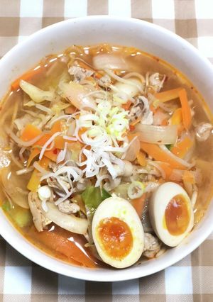 辛〜い野菜たっぷりスタミナラーメン-レシピのメイン写真
