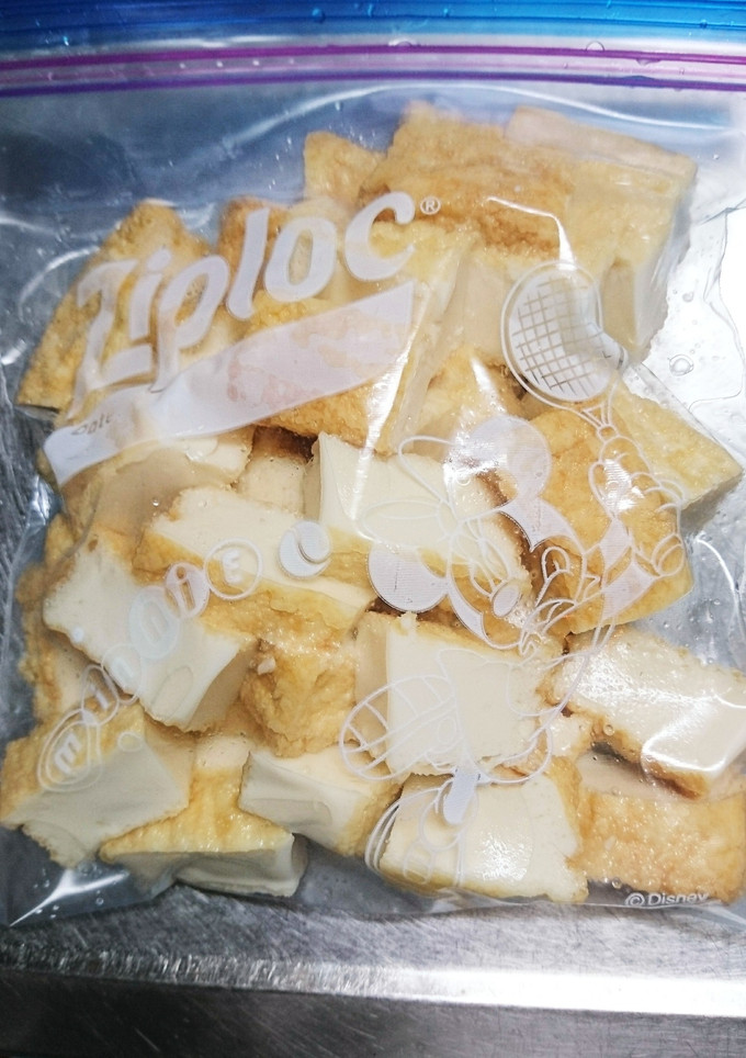 激安の厚揚げの保存方法！-レシピのメイン写真