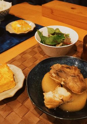 圧力鍋のぶり大根-レシピのメイン写真