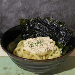 รูปของ 5分で作れる韓国海苔とツナマヨのうどん