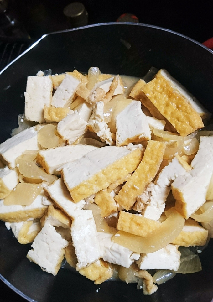 厚揚げと玉ねぎの煮物〜♪♪♪-レシピのメイン写真