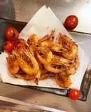小エビ芝エビ唐揚げ粉で楽々サク揚げ