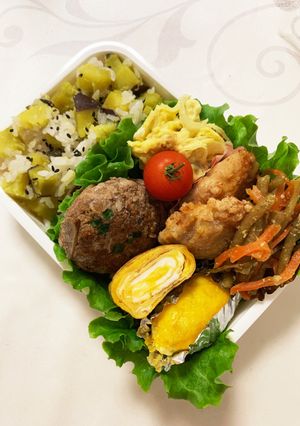 小5息子の塾弁2023.01.14-レシピのメイン写真