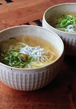 ゆず胡椒香る★白菜としらすのお味噌汁-レシピのメイン写真
