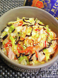 お弁当にも◎白菜とツナの塩こんぶナムル-レシピのメイン写真