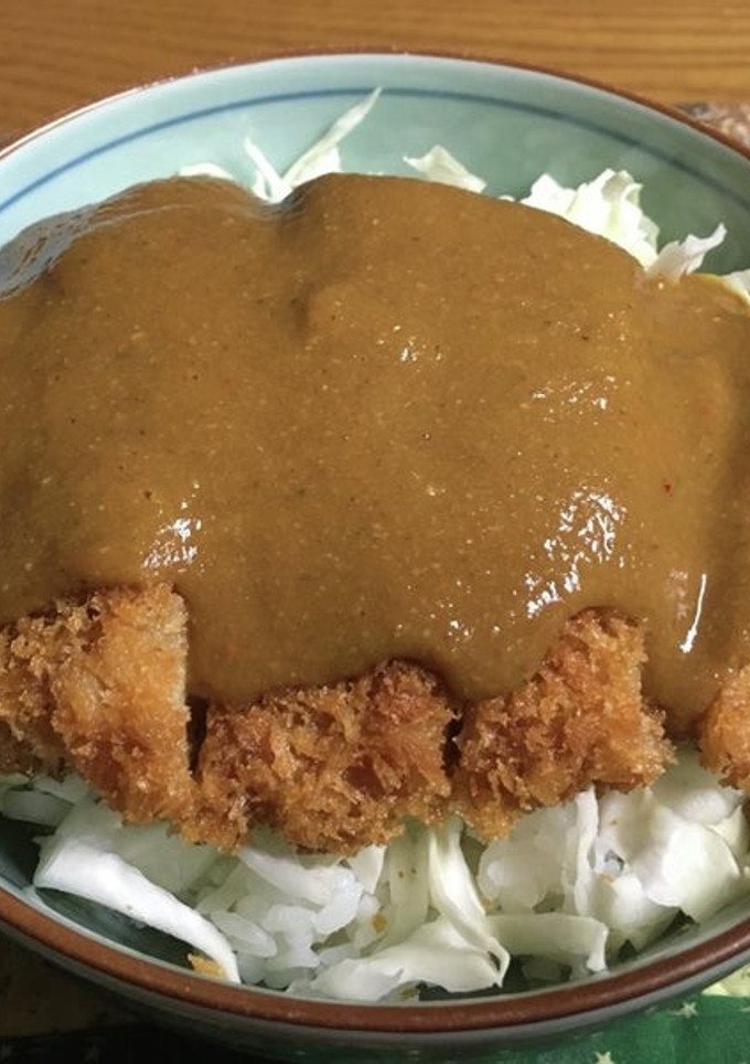 金沢カレーよりの南信風ソースかつ丼-レシピのメイン写真