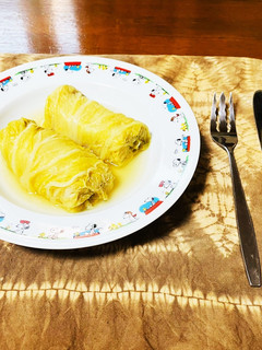 巻き方簡単♪冷やご飯入り ロール白菜-レシピのメイン写真