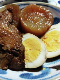 圧力鍋で味しみ!手羽元と大根煮もの-レシピのメイン写真