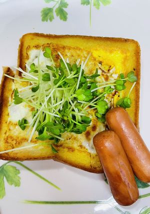 時短・食パン簡単フライパン焼き！-レシピのメイン写真