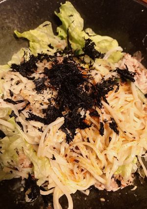 大人も子供も満足のサラダうどん-レシピのメイン写真