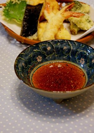 酢醤油でサッパリ頂く天麩羅-レシピのメイン写真