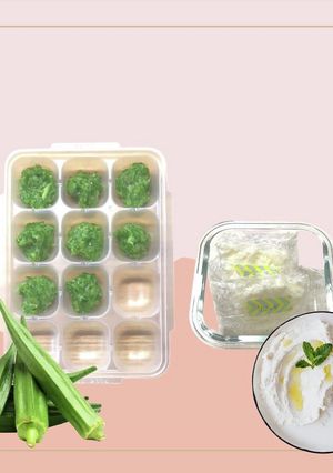 オクラと2種のチーズ【離乳食 後期】-レシピのメイン写真