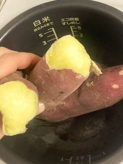 炊飯器でふかし芋-レシピのメイン写真