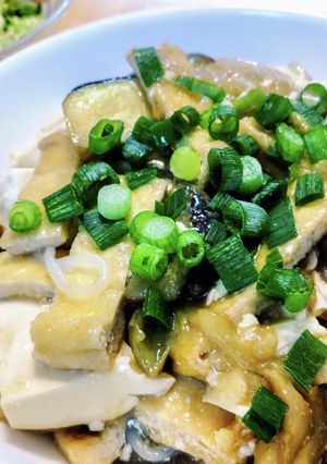 低糖質！ ナスと豆腐のとろとろしらたき-レシピのメイン写真
