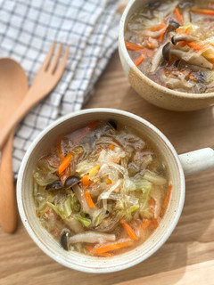 脂肪燃焼!【うま味たっぷり塩麹スープ】-レシピのメイン写真