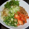 ダイエットに☆納豆おくらキムチ丼