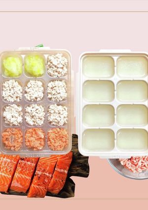 ねぎ・サーモン・鶏ひき肉・チキンスープ-レシピのメイン写真
