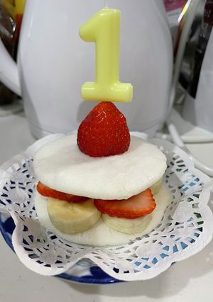 1才お誕生日ケーキ！全部食べてほしくて-レシピのメイン写真
