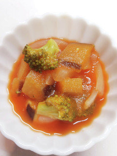 離乳食★野菜のニンジン&トマト煮/完了期-レシピのメイン写真