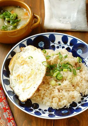 ローストチキンリメイク♡コク旨炊込みご飯-レシピのメイン写真