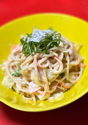 ZENB麺 DE スパサラ-レシピのメイン写真