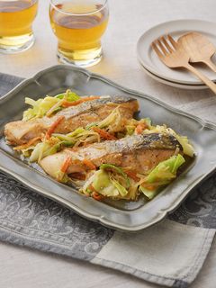 カット野菜でちゃんちゃん焼き-レシピのメイン写真
