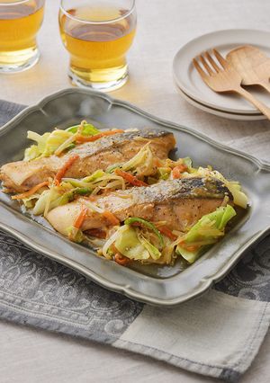 カット野菜でちゃんちゃん焼き-レシピのメイン写真