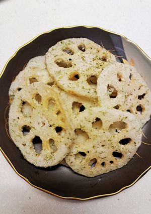 青のりレンコン揚げ-レシピのメイン写真