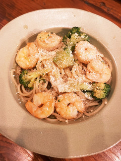 お節エビ残り汁パスタ-レシピのメイン写真