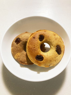 バナナ焼きドーナツ(乳、砂糖不使用)-レシピのメイン写真