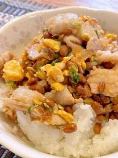 納豆丼-レシピのメイン写真