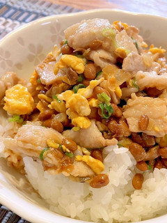 納豆丼-レシピのメイン写真