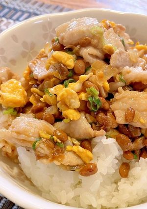納豆丼-レシピのメイン写真