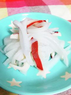 ボイルいかと大根の酢の物-レシピのメイン写真