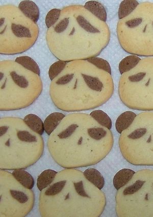 【◆◇パンダクッキー◇◆】-レシピのメイン写真