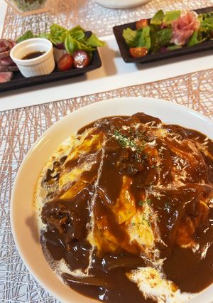 ♡デミオムライス~（盛り付け写真のみ）-レシピのメイン写真