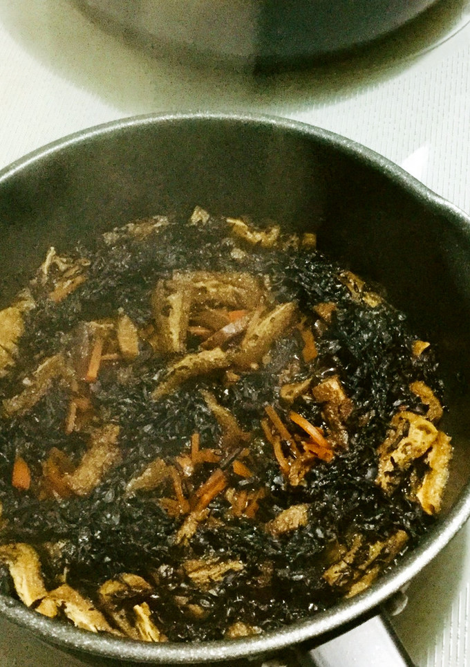 我が家のひじきの煮物-レシピのメイン写真