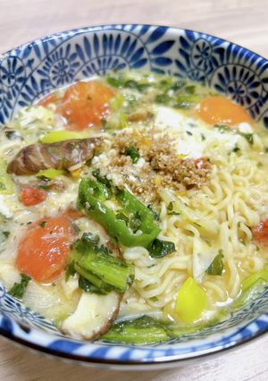 サッポロ一番塩ラーメン酒粕アレンジ-レシピのメイン写真