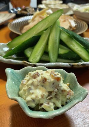 奈良漬マヨソース-レシピのメイン写真